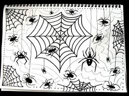 How to draw charlotte and wilber from the movie charlotte's web. Draw A Spider Google Search Cobweb Drawing Drawing Halloween Spider Drawing