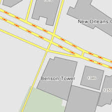  satellite map of smoothie king center. Smoothie King Center New Orleans Louisiana