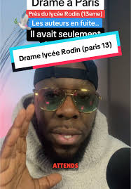 Une rixe a éclaté entre jeunes près d’un lycée à Paris, dans le 13e  arrondissement . Une pensée à la famille de ce jeune de 15 💔🕊️ #paris  #actu #triste #laissetamessage