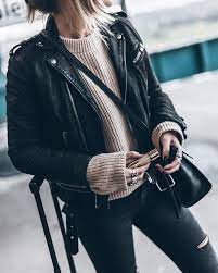 See This Instagram Photo By Thekooplesofficial 4 095 Likes Moto Jacket Street Style Denim Jacket Women Leather Jacket Outfits