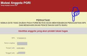Maybe you would like to learn more about one of these? Cara Mutasi Anggota Pgri Online Dan Cara Mendapatkan Kartu Tanda Anggota Kta Pgri Website Pendidikan
