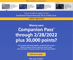 Checkmark comparing the southwest rapid rewards ® priority credit card (0 of 3) cards button disabled. Expired Chase Southwest Personal Cards 30 000 Points Companion Pass Through 2 28 22 Doctor Of Credit