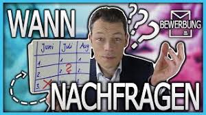 Nachfassen und nachfragen statt passiv warten. Bewerbung Nerve Ich Wenn Ich Nachfrage Nach Bewerbung Vorstellungsgesprach M Wehrle Youtube