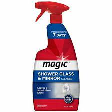 Spray with clearshield aftercare, a product designed to work with clearshield to keep. Magic American Glasreiniger Magic Duschtur Reiniger 28 Unze Entfernt Seife Betroffenen Scu Ebay