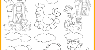 Children love to know how and why things wor. Farm Animal Printable Colouring Pages Messy Little Monster