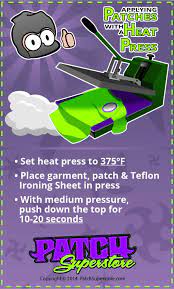 How To Apply Patches With Heat Press Patchsuperstore Heat Press Girl Scout Patches How To Apply