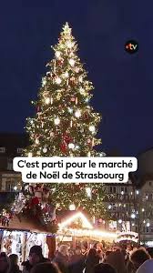 L'inauguration du plus grand marché de Noël d'Alsace a eu lieu ce mercredi  26 novembre, avec notamment l'illumination du grand sapin de la place  Kléber, à Strasbourg (Bas-Rhin). En 2024, 3,4 millions ...