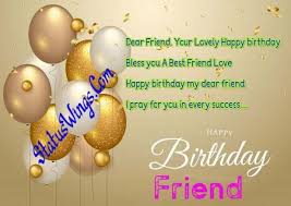 Happy Birthday Wishes In Hindi Shayari For Friend Happy Birthday Wishes For Best Friend Quotes Shayari Messages Friend Birthday Quotes Best Friend Quotes Birthday Wishes