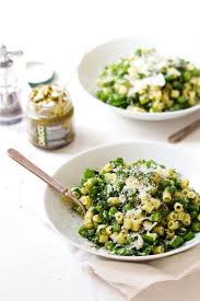 Five Ingredient Simple Green Pasta Salad Pinch Of Yum Recipe Pasta Dishes Healthy Pastas Healthy Recipes