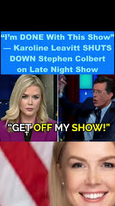 What Did Colbert Say about Leavitt