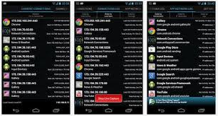 In the google play store (citation: Network Connections Un Completissimo Monitor Delle Connessioni Su Android Hdblog It