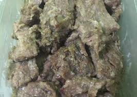 Setelah itu masukkan soun yang sudah ditiriskan airnya. Resep Empal Daging Sapi