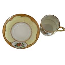 Elegant Vintage Demitasse Espresso Cup And Saucer Set Of 7 Arabia Finl –  Zsinta