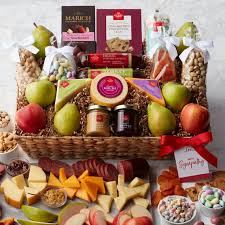 Obviously we can not fill the empty space but we can show that he/she is not alone. Sympathy Gift Baskets Funeral Condolence Gifts Hickory Farms