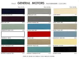 44 Factual Gm Paint Colors