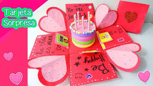 Compare best cards & easily find the one that fits your needs! Tarjeta Sorpresa Cumpleanos Crafts Diy Youtube