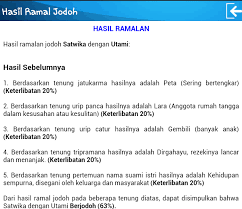Hitungan nama yang di maksud adalah , apabila si pria bernama joko dan wanita bernama wati, maka huruf pertama laki laki adalah. Https Ojs Unud Ac Id Index Php Merpati Article Download 17909 11641
