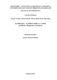 Ea poate aparea la copii de orice varsta, inclusiv la sugari. Pdf Ministerul SÄƒnÄƒtÄƒÅ£ii Al Republicii Moldova Universitatea De Stat De MedicinÄƒ Si Farmacie Nicolae TestemiÅ£anu Catedra Pediatrie Alergiile Alimentare La Copil Profilaxie Diagnostic Tratament IndicaÅ£ii Metodice Pentru Medici RezidenÅ£i