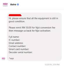 Senang Nya Tukar Astro Ke Njoi Azlanyussof
