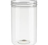 54 oz. Clear PET Plastic Round Jar, 110mm 110-400