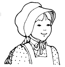 Lds Clip Art Free Lds Clipart Pioneers Lds Pioneers Farm Animal Coloring Pages Pioneer Girl