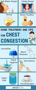 How To Get Rid Of Chest Congestion Home Remedies For Congestion Chest Congestion Remedies Congestion Remedies