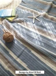 The crochet braided cable blanket pattern is a textured blanket that is eye candy. Crochet Pattern Stripes On The Beach Blanket Easy Crochet Etsy Crochet Blanket Patterns Beach Blanket Crochet Crochet Blanket