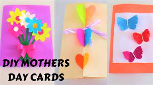 These mother's day card ideas are as fun to make as they will be to receive. 3 Easy And Beautiful Diy Mothers Day Card Ideas Youtube
