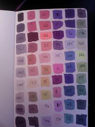 Ohuhu Marker Color Chart Blank Bedowntowndaytona Com