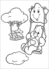 Kids N Fun Coloring Page Care Bears Care Bears Bear Coloring Pages Coloring Pages Coloring Books