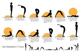 Yoga 12 steps sun salutation. Sun Salutation Maggie Miller S Porfolio