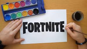 Follow along to learn how to draw the fortnite logo step by step, easy. How To Draw The Fortnite Logo Letters Come Disegnare Il Logo Di Fortnite Youtube