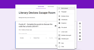 Google immediately provides answers to all questions, which makes our lives easier. How To Build A Digital Escape Room Using Google Forms Bespoke Ela Essay Writing Tips Lesson Plans