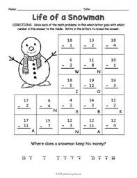 Secret Code Christmas Math Riddle Worksheets Math Riddles Christmas Math Math