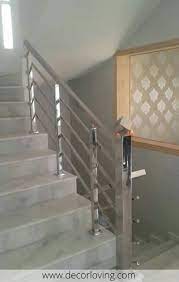 The pure beauty of stainless comes to life in indital usa's inox® stainless modular stair systems. Stair Railing Ideas For Home Decor You Must Try Steel Railing Design Stair Railing Design Home Stairs Design
