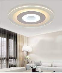 Led Ceiling Light Ultra Thin Acrylic Led Light 30w 38w 45w 56w Round Led Acrylic Lamp Cool W Ceiling Lights Led Kitchen Ceiling Lights Indoor Lighting Fixtures