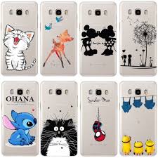 Capa Clear View Galaxy A5 2016 Cute Cartoon Hard Pc Phone Cover Coque Fundas For Samsung Galaxy J1 J3 J5 J7 A3 A5 A7 2016 2015 S6 S7 Edge Disney Phone Cases Cats Phone Case Cute Phone Cases
