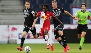 Noah okafor gibt gegen den sk sturm graz sein. Red Bull Salzburg Sk Sturm Graz Bundesliga Heute Im Tv Livestream Liveticker Sehen