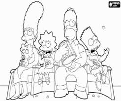 Ausmalbilder Die Simpsons Fernsehen Zum Ausdrucken