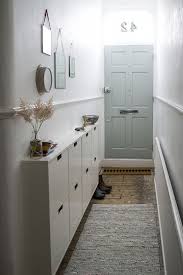 Entree Meuble A Chaussure Blanc Deco Entree Maison Amenagement Entree Idee Deco Entree