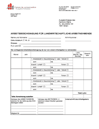 Fillable Online Avs Vs Arbeitsbescheinigung Fr Landwirtschaftliche Arbeitnehmende Avs Vs Fax Email Print Pdffiller Formen und fristen für arbeitsbescheinigungen. fillable online avs vs