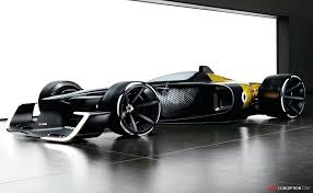 Renault R S 2027 Vision Concept Previews F1 Racing Cars Of The Future Autoconception Com Race Cars Car Concept Cars
