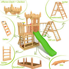 Die Bauelemente Vom Spielturm Ritterburg M Von Bibex Im Detail Spielturm Turm Ritterburg