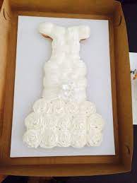 First Attempt At A Wedding Dress Cupcake Cake Jessica S Bridal Shower Wedding Shower Cupcakes Bridal Shower Cupcakes Wedding Dress Cupcakes