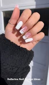Blanco Frances Fuego Naildesignscute Unas Postizas De Gel Manicura De Unas Unas De Gel Bonitas