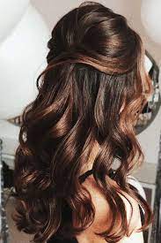 Nice Half Up Half Down Prom Hairstyle Wedding Hair Down Half Up Hair Down Hairstyles