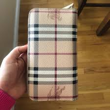Shop with afterpay on eligible items. Burberry Bags Burberry Mid Camel Haymarket Zip Around Wallet Poshmark
