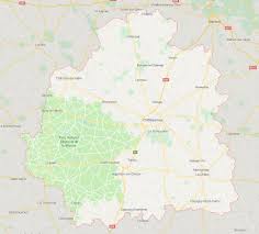 Ainsi les demandes de carte grise, permis de conduire, carte d'identité et passeport se font désormais en ligne. Carte De L Indre Indre Carte Du Departement 36 Villes Sites Touristiques