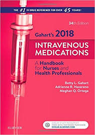 Gaharts 2018 Intravenous Medications A Handbook For Nurses