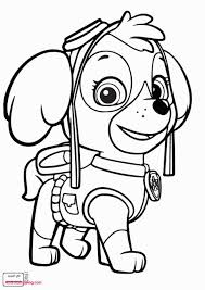 Skye Paw Patrol Para Colorear